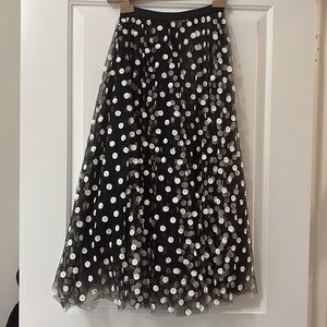 Michael Kors Collection- Embroidered Skirt